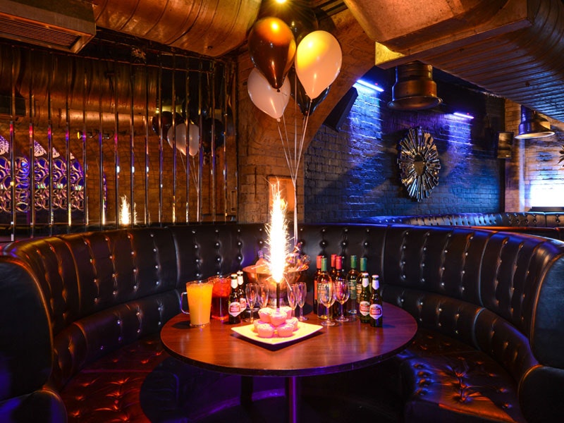 Vip Booth Package incl. 2 bottle of spirits at Tramps Nightclub