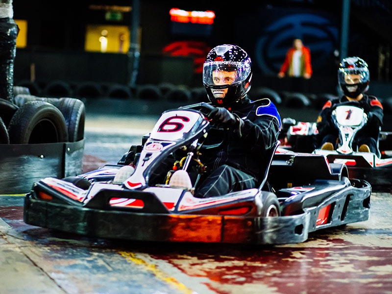 Indoor Go-Karting Experience - 20 Minutes Drive