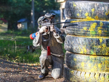 Half Day Paintballing incl 100 Paintballs in Newcastle