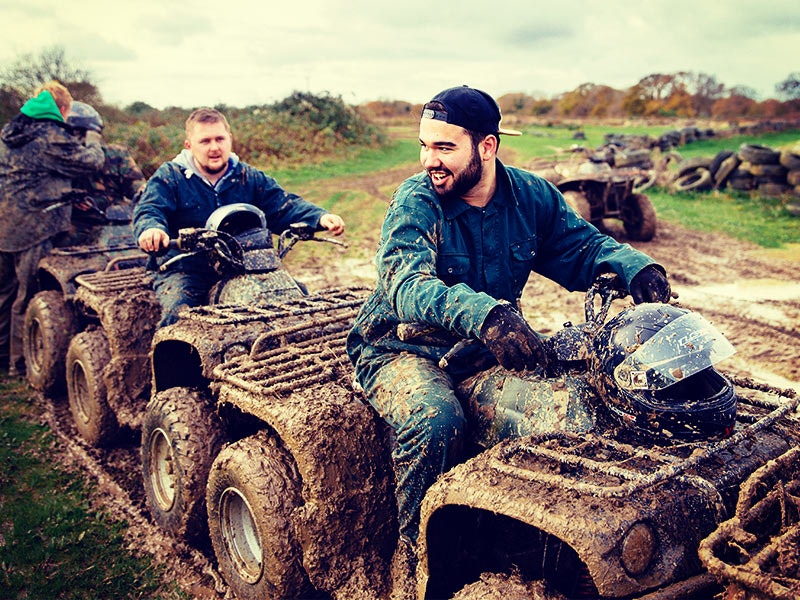 Quad Biking and Clay Pigeon Shooting Experience