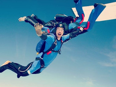 Indoor Sky Diving in Berlin