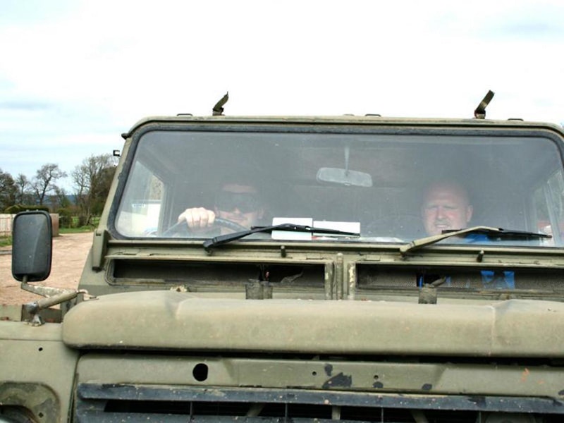 Blind Driving and Clay Pigeon Shooting