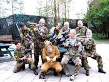 Paintballing with 150 Free Paintballs and Return Transfers