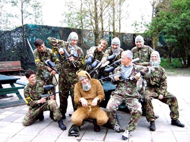Paintballing with 150 Free Paintballs and Return Transfers in Amsterdam