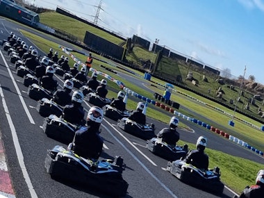 Outdoor Karting Grand Prix in Newcastle