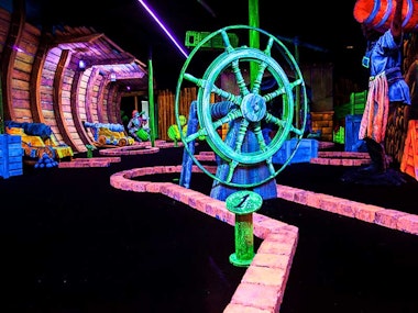 Glow Golf Experience in Amsterdam