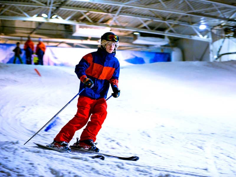 Indoor Snowboarding with Return Transfers