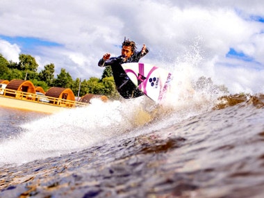 Surfing Lesson including Wetsuit in Snowdonia