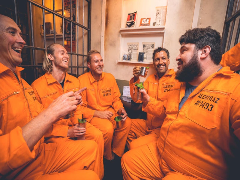 Alcotraz Prison Cocktail Experience