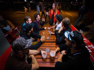 Unlimited Boozy Dinner in Budapest