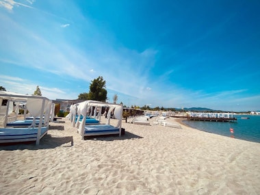 Lupa Beach in Budapest