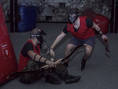 Battle Zone Archery incl Return Transfers in Prague