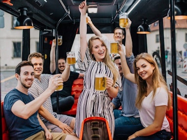 Beer Bus - Double Decker in Prague
