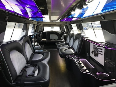 Hummer Limo Vaclav Havel Airport Transfer with Stripper in Prague