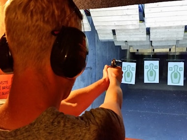 Pistol Shooting in Prague