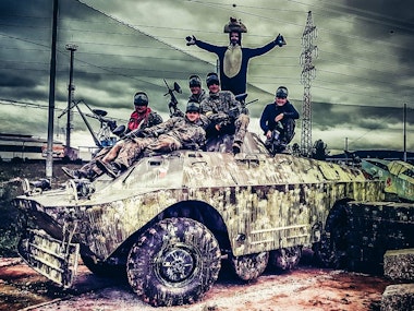 Outdoor Paintballing incl 200 balls & Return Transfers in Prague