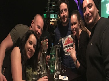 Guided Prague Night inc Strip Club, Nightclub & 1 Hour Unlimited Beer in Prague