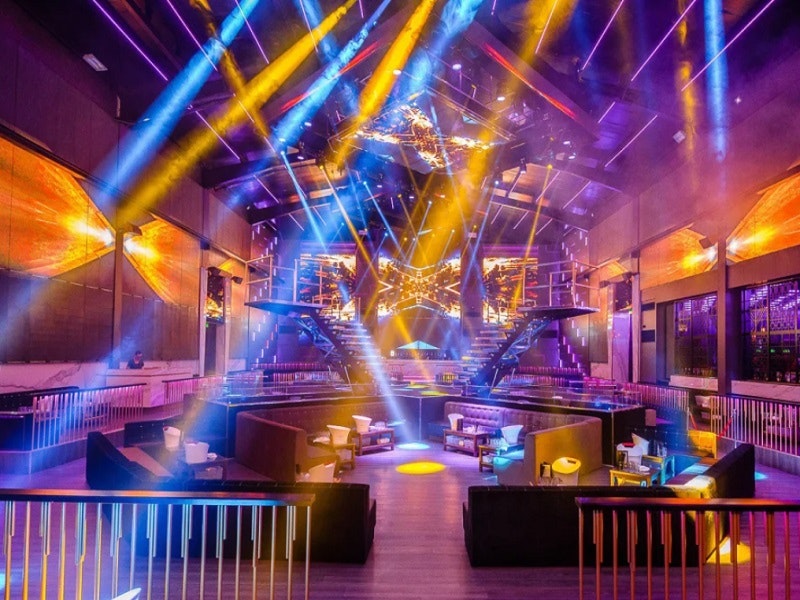 Nightclub Entry & Table at OXYA