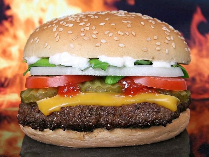 Burger Meal & Beer