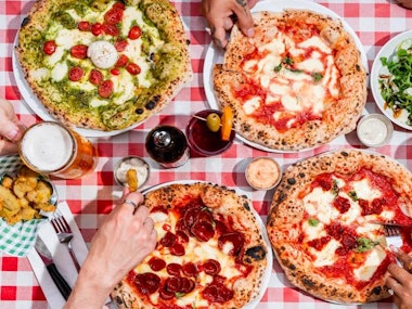 Pizza & Sides at Pizza Pilgrims in Leeds