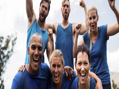 Stag Adventure Olympics in Brussels