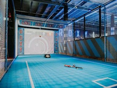 Batting Cage and Curling in Cardiff