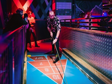 Tech Darts and Deck Shuffle in Cardiff