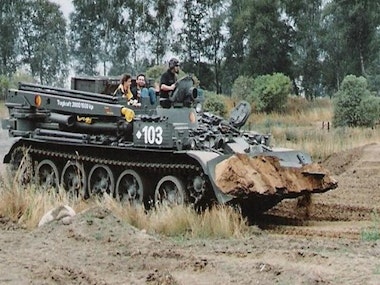 Tank Driving inc return transfers in Berlin