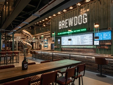 Wings & Pint at BrewDog Waterloo in London