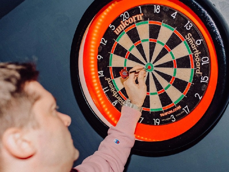 Interactive Darts at Kabin Liverpool