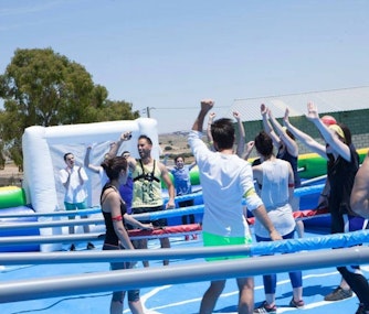 Stag Olympics in Madrid