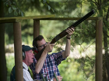 Clay Shooting & Axe Throwing in Edinburgh