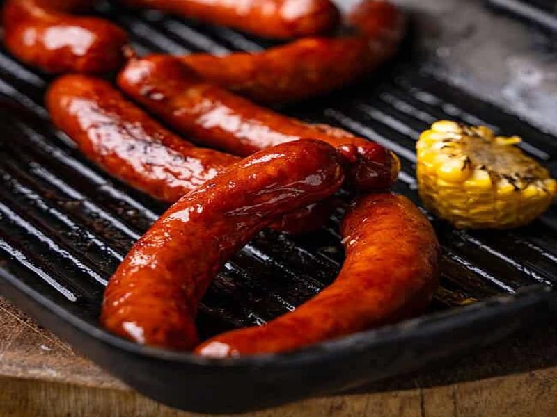 Spicy Sausage and Beer
