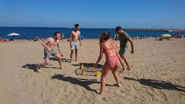 Beach Games in Barcelona