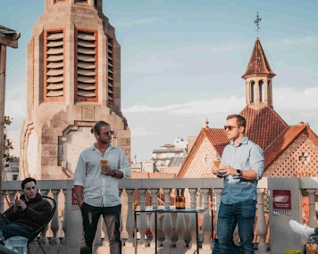 Rooftop Dinner in Barcelona