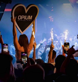 Opium Club Entry in Barcelona
