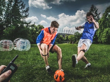 Electric Shock Football in Newcastle