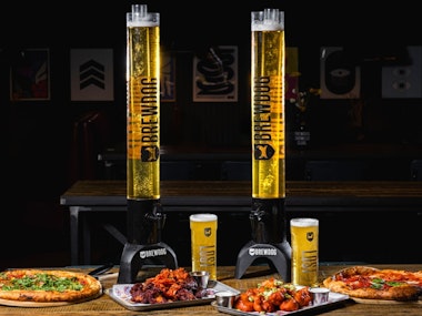 Beer Towers at BrewDog in Birmingham