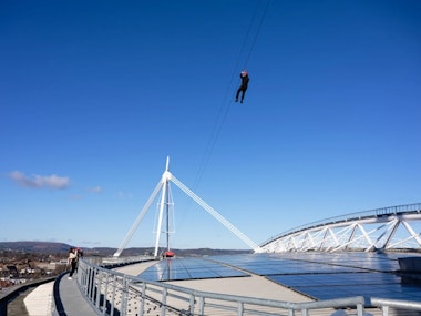 Stadium Flyer at Principality Stadium in Cardiff