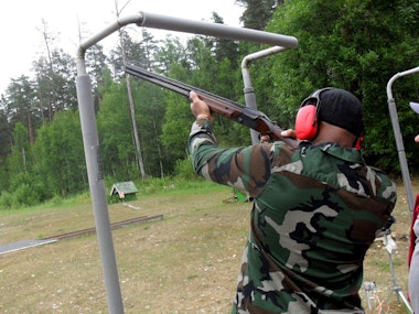 Clay Pigeon Shooting Experience in Riga