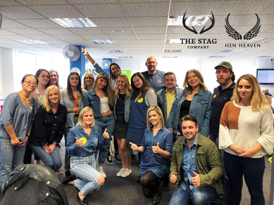 The Stag Company and Hen Heaven team supporting Jeans for Genes 2018