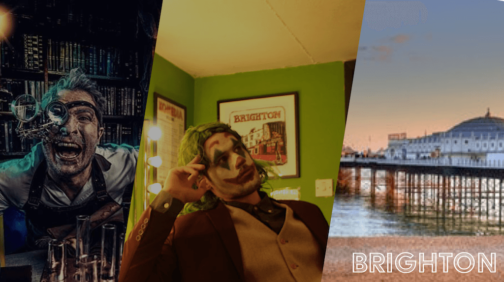 Joker themed stag weekend in Brighton