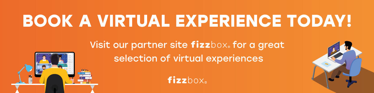 Visit fizzbox to book a fantastic virtual experience