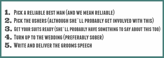 grooms speech