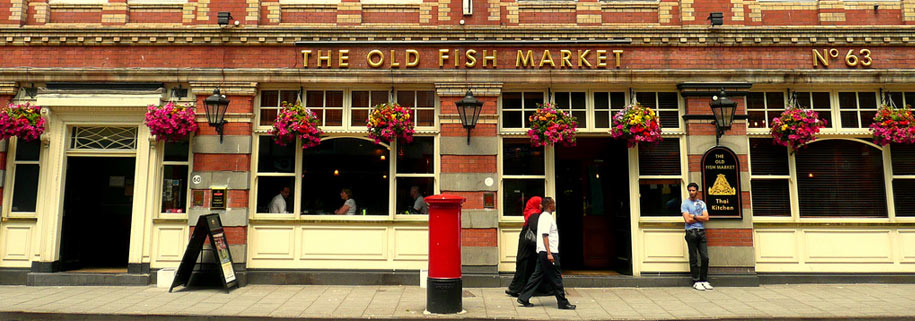 the old fish market in bristol