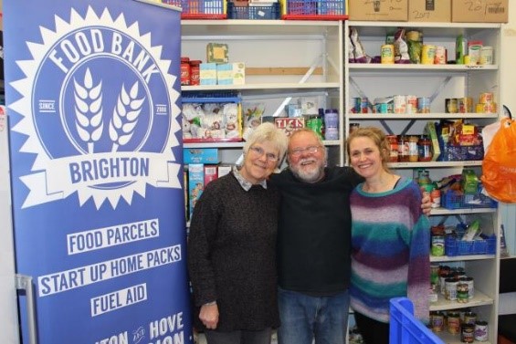 Brighton Food Bank on World Food Day 2019